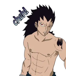 😕 cheh! Anime, Pria, Otot perut, Stiker telegram sticker