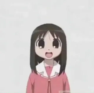 😄 Anime, Ragazza, Felice, Carino, Cartone animato telegram sticker