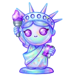 🎁 Statue of Liberty whatsapp sticker