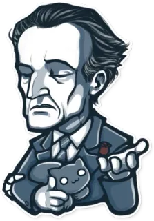 Geniuses of the past telegram stickers