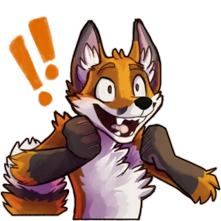 Tav Fox telegram stickers