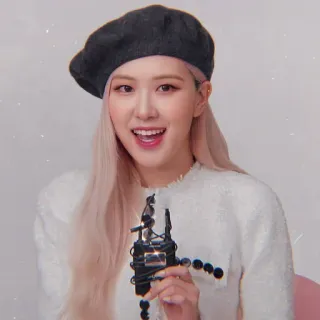 🍐 Rose Rose, cantante, K-pop, ídolo, mujer, mujer, persona, celebridad telegram sticker