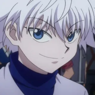 🍶 Killua Zoldyck Hunter x Hunter Anime, Killua, Hunter x Hunter, Personagem, Mangá, Killua Zoldyck, Desenho animado telegram sticker
