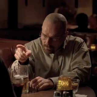 🧪 Walter White Breaking Bad Breaking Bad, Walter White, Bryan Cranston, AMC, Heisenberg, TV Show telegram sticker