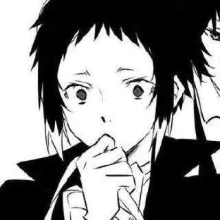 🐈‍⬛️ Atsushi Nakajima Bungou Stray Dogs Anime, Manga, Atsushi, Bungou Stray Dogs, Nakajima telegram sticker