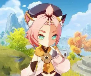 🌸 Diona Genshin Impact Anime, Videojuego, Gato, Lindo, Diona, Genshin Impact telegram sticker