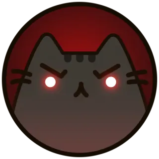 😡 Pusheen 猫, プシーン, かわいい, ステッカー, 漫画, ミーム telegram sticker