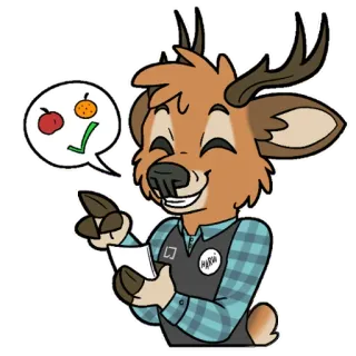 Harvi by Kimadesigns telegram stickers