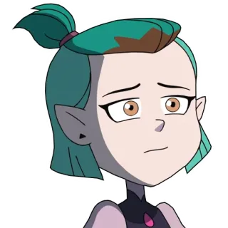 😣 Amity Blight The Owl House cartoon, animation, disney, character, amity blight, the owl house telegram sticker
