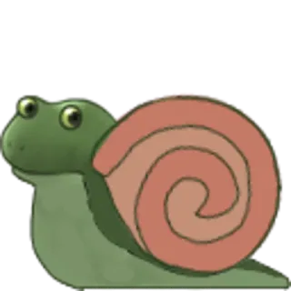 🐌 caracol, animal, concha, verde, lindo whatsapp sticker