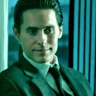✖️ man, portrait, suit, actor, character, scar telegram sticker