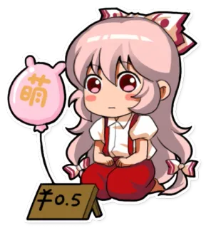 🎈 藉 Аниме, Персонаж, Стикер, Милый, Чиби, Манга telegram sticker