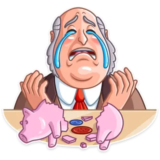 Capitalist telegram stickers