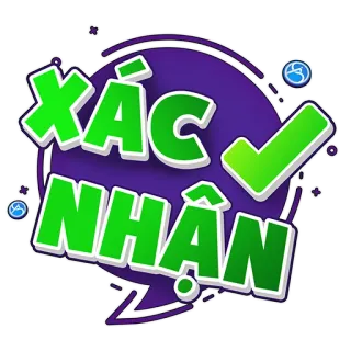 👍 XÁC NHẬN Spunta, Verificato, Confermato, Approvato, Verde, Viola telegram sticker