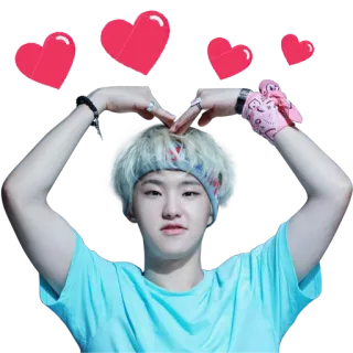 ❤ person, hearts, cute, love, gesture telegram sticker