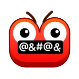 🤬 @&#@& Przekleństwo, Ocenzurowane, Obraźliwe, Zły telegram sticker