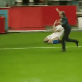 👏 soccer, football, violence, assault, sport, injury whatsapp sticker