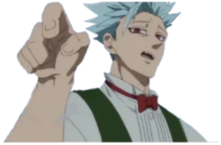 👇 Ban Seven Deadly Sins อนิเมะ, มังงะ, ชี้, ตัวละคร, แบน, Seven Deadly Sins telegram sticker