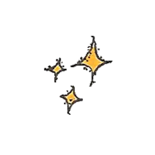 ✨ блеск, звезды, глиттер, блестящий, украшение telegram sticker