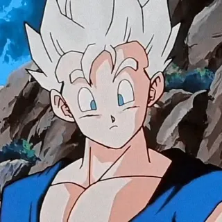 🔥 Gohan Dragon Ball Z 悟饭, 龙珠Z, 动漫, 卡通 telegram sticker