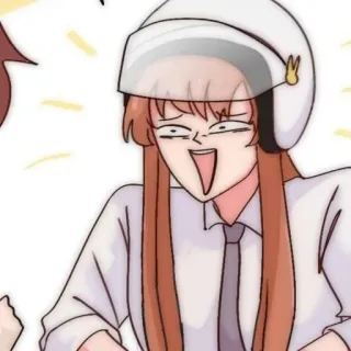 🩸 อนิเมะ, มังงะ, ตัวละคร, หมวกกันน็อก, การ์ตูน, ผู้หญิง, ภาพประกอบ telegram sticker