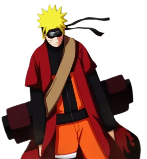 😔 Naruto Anime, Manga, Ninja, Naruto Uzumaki, Karakter, Shonen telegram sticker