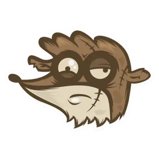 🤔 Cartone animato, Animale, Riccio, Adesivo, Divertente, Personaggio telegram sticker