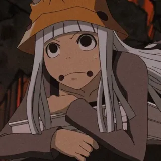 😶 Medusa Gorgon Soul Eater anime, witch, evil, snake, magic telegram sticker