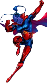 ☺️ Eradicator Superheld, Comics, DC Comics, Bösewicht, Action, Fliegen whatsapp sticker