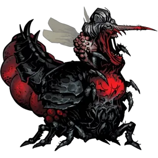 👹 монстр, ужасы, существо, темный, фэнтези telegram sticker
