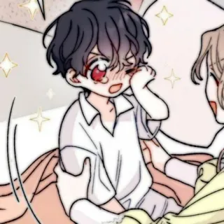 🧸 Anime, Criança, Fofo/a, Mangá, Bebê whatsapp sticker