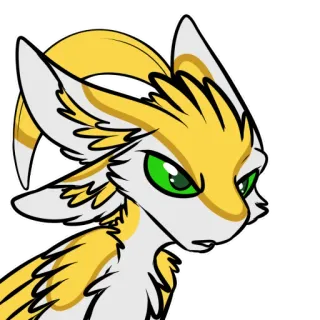 😡 Furry, Animal, Antropomórfico, Raposa, Desenho animado, Fofo, Desenho, Adesivo telegram sticker