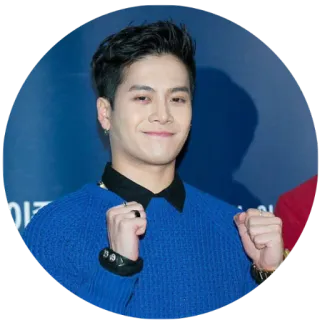 ✊ Jackson Wang músico, cantante, actor, K-pop, GOT7 telegram sticker