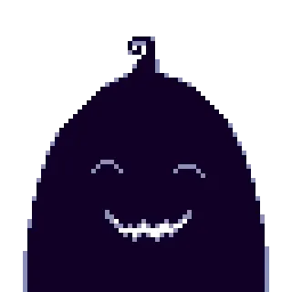 😊 Pixel art, Sonrisa, Personaje, Mancha telegram sticker