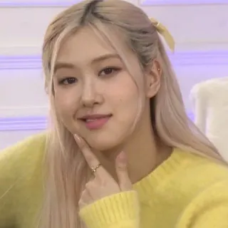 🤙 Rose pessoa, celebridade, cantor, kpop, rose, blackpink telegram sticker