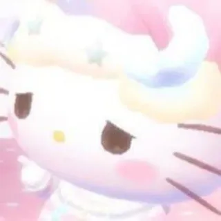 🥺 Hello Kitty hello kitty, kawaii, sanrio, słodkie, postać telegram sticker
