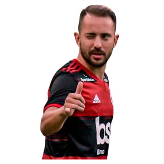 👍 homme, football, football, athlète, pouce levé, clin d'oeil, joueur, sport telegram sticker