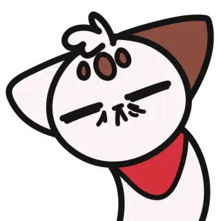 😪 猫, 漫画, ステッカー, 動物, かわいい telegram sticker
