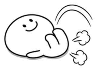 Spoiled Rabbit & Smile Person telegram stickers