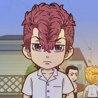 ⚜ Anime Figur, Cartoon, Manga, Junge telegram sticker