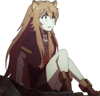 Raphtalia Pack (Tate no Yuusha no Nariagari) whatsapp stickers
