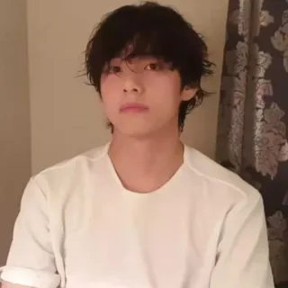 🧸 V K-pop, Idole, Chanteur, BTS, V, Coréen telegram sticker