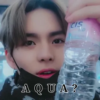 📍 A Q U A? whatsapp sticker
