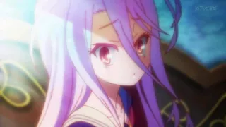 😨 Shiro No Game No Life Anime, Shiro, No Game No Life, tóc tím, nhân vật whatsapp sticker