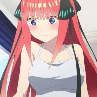 🦋 Nino Nakano The Quintessential Quintuplets Anime, Personaje, Chica, Nino Nakano, Las Quintillizas telegram sticker