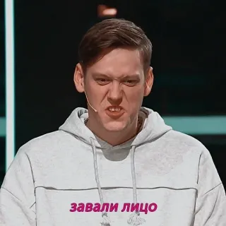 🤬 завали лицо telegram sticker