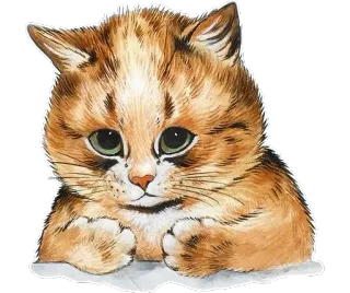 😣 chat, chaton, mignon, animal, animal de compagnie telegram sticker