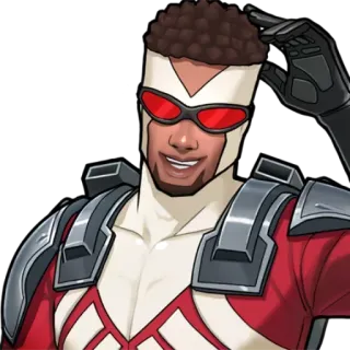 😃 Falcon marvel, superhero, character, comic book, falcon telegram sticker