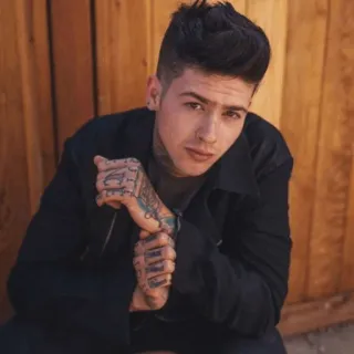 🔱 homem, tatuagem, pessoa, modelo, retrato whatsapp sticker