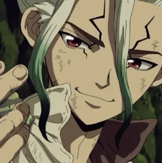 💈 Senku Ishigami Dr. Stone Anime, Wissenschaftler, Dr. Stone, Senku, Ishigami telegram sticker